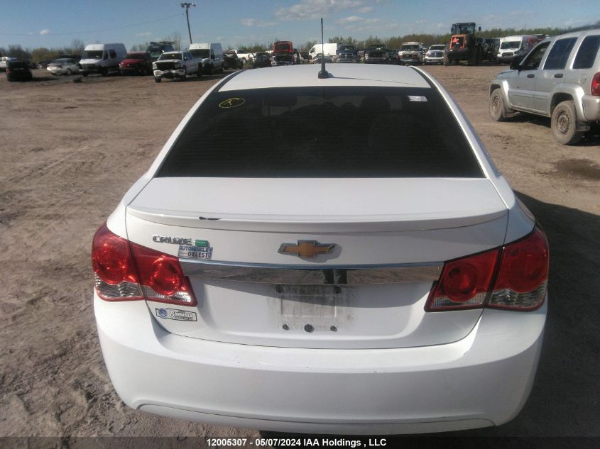 2012 Chevrolet Cruze Eco VIN: 1G1PJ5SC8C7122917 Lot: 12005307