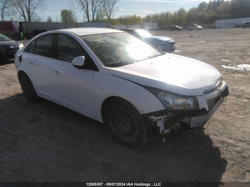 2012 Chevrolet Cruze Eco VIN: 1G1PJ5SC8C7122917 Lot: 12005307