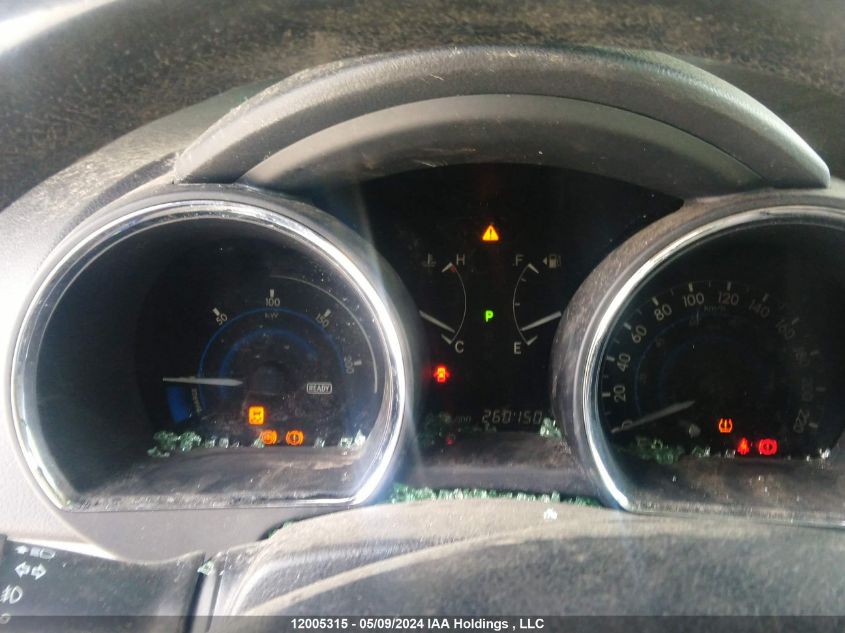 2011 Toyota Highlander Hybrid Hybrid VIN: JTEBC3EH7B2002542 Lot: 12005315