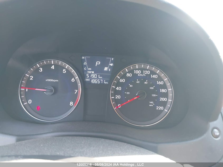 2012 Hyundai Accent Gls/Gs VIN: KMHCT5AE4CU051957 Lot: 12005316