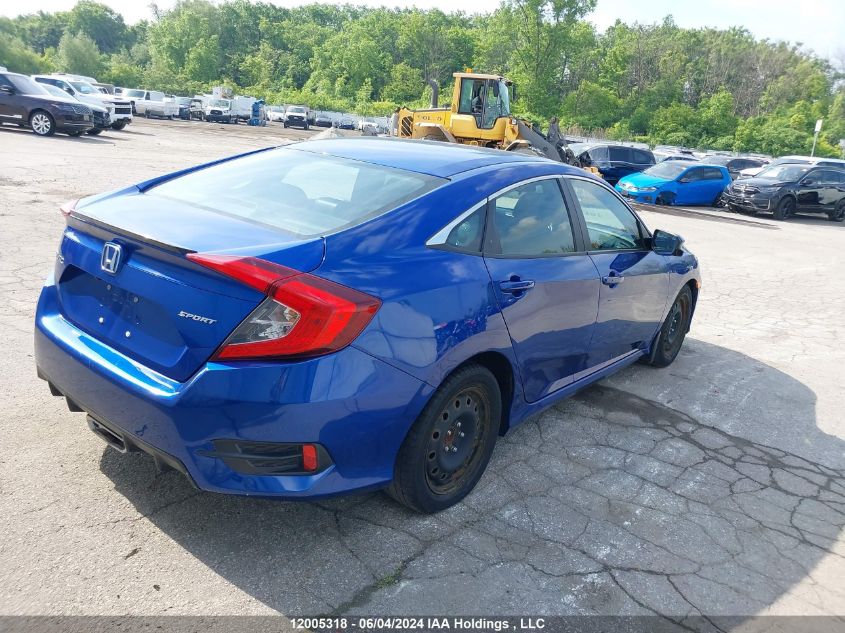 2019 Honda Civic Sedan VIN: 2HGFC2F84KH017071 Lot: 12005318