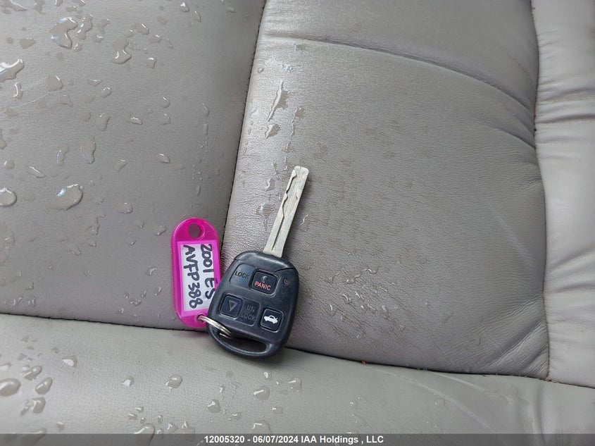 2001 Lexus Es 300 VIN: JT8BF28G610323201 Lot: 12005320