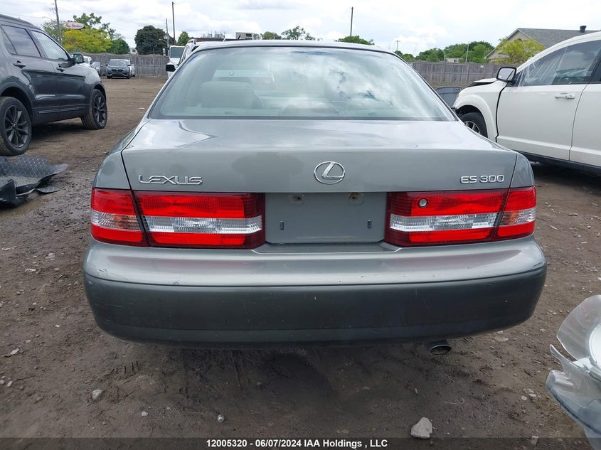 2001 Lexus Es 300 VIN: JT8BF28G610323201 Lot: 12005320