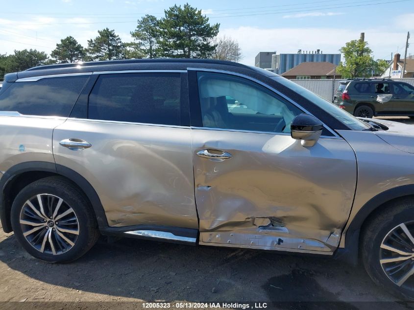 2023 Infiniti Qx60 VIN: 5N1DL1HU4PC362178 Lot: 12005323