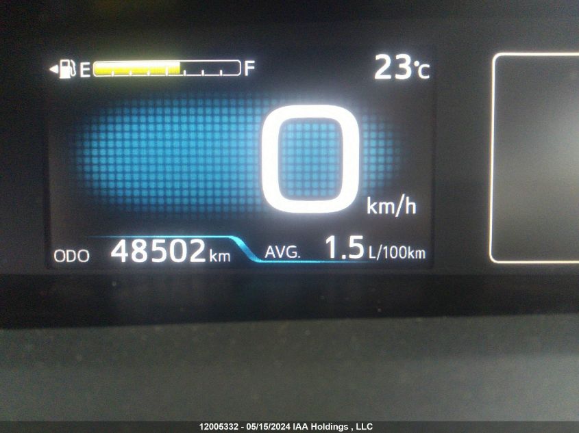 2021 Toyota Prius VIN: JTDKAMFP1M3166341 Lot: 12005332