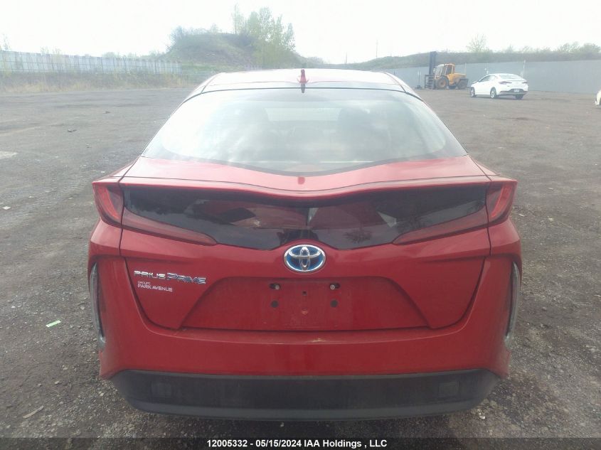 2021 Toyota Prius VIN: JTDKAMFP1M3166341 Lot: 12005332