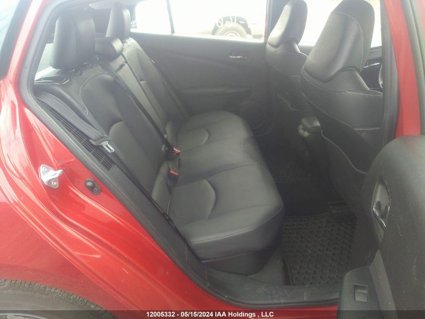 2021 Toyota Prius VIN: JTDKAMFP1M3166341 Lot: 12005332