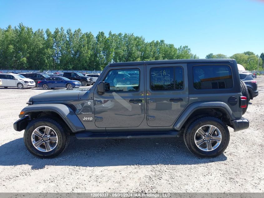 2020 Jeep Wrangler Unlimited Sahara VIN: 1C4HJXENXLW172339 Lot: 12005337