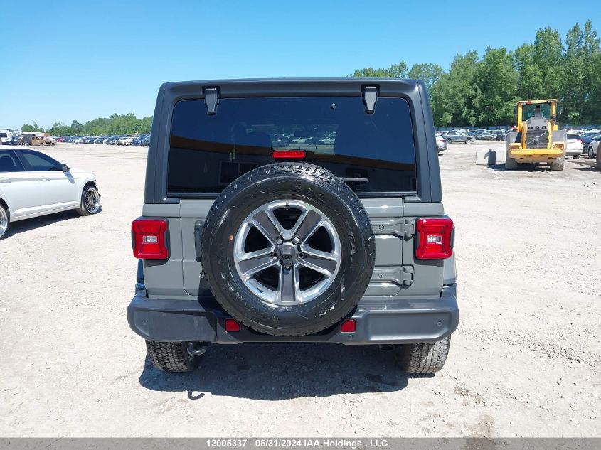 2020 Jeep Wrangler Unlimited Sahara VIN: 1C4HJXENXLW172339 Lot: 12005337