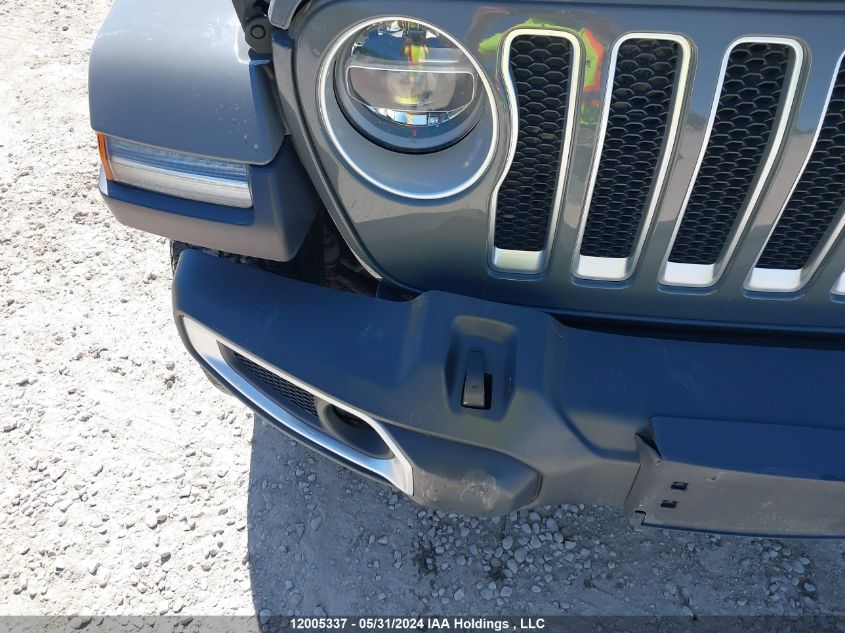 2020 Jeep Wrangler Unlimited Sahara VIN: 1C4HJXENXLW172339 Lot: 12005337