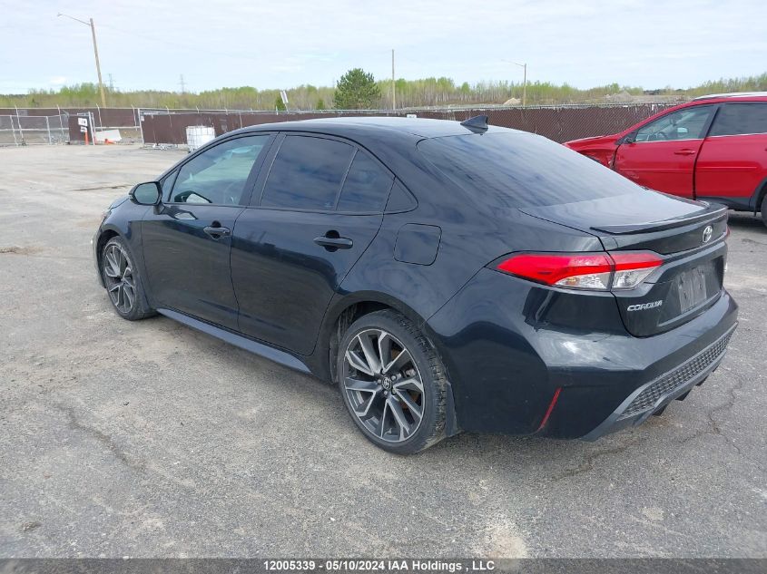 2022 Toyota Corolla Se VIN: 5YFB4MBE5NP098310 Lot: 12005339