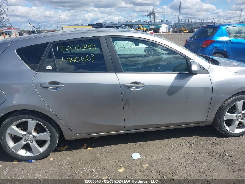 2011 Mazda 3 I VIN: JM1BL1KF4B1440663 Lot: 12005340