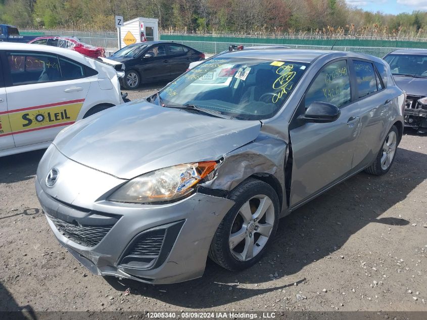 2011 Mazda 3 I VIN: JM1BL1KF4B1440663 Lot: 12005340