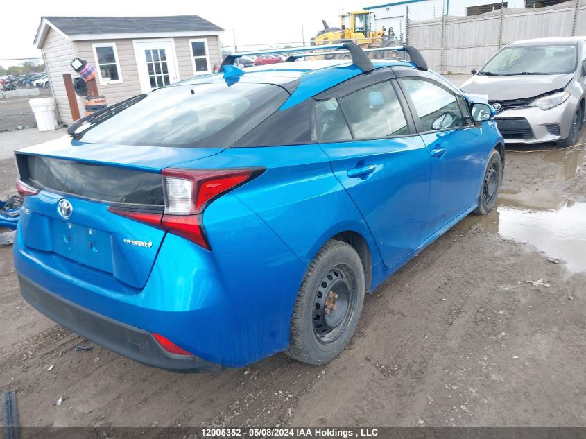 2019 Toyota Prius VIN: JTDKARFU7K3071198 Lot: 12005352