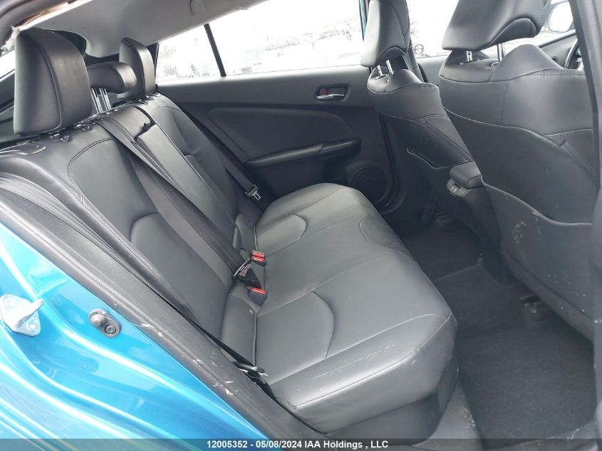 2019 Toyota Prius VIN: JTDKARFU7K3071198 Lot: 12005352