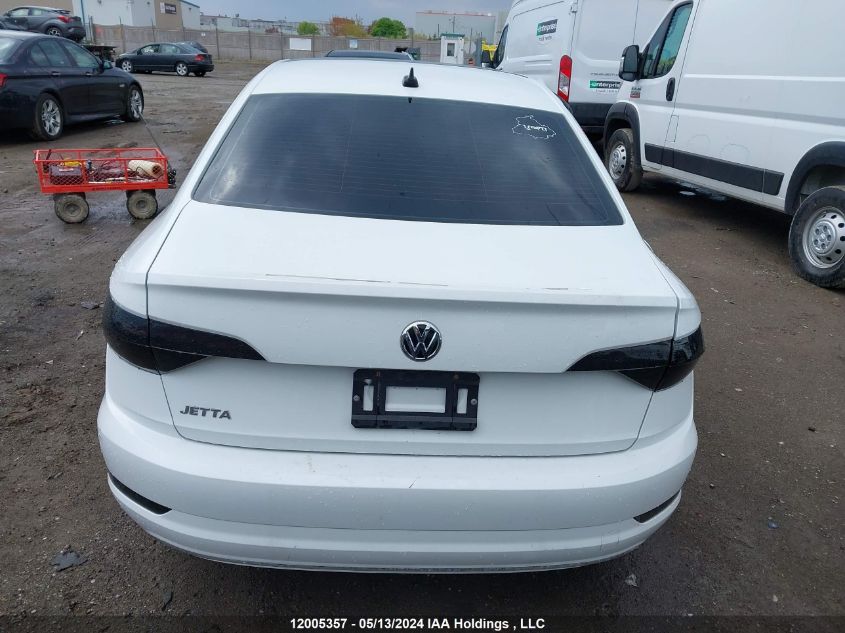 2020 Volkswagen Jetta VIN: 3VWEB7BU5LM019652 Lot: 12005357