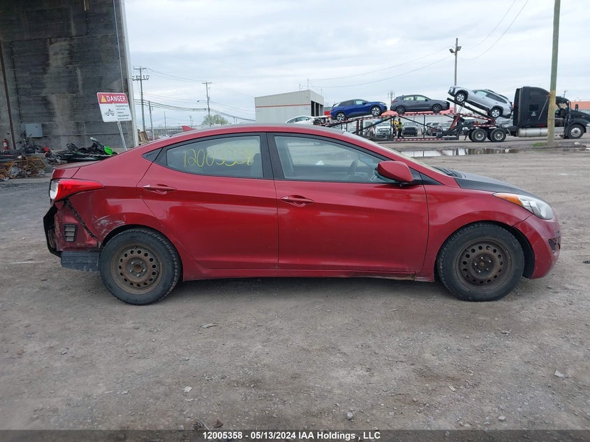 2013 Hyundai Elantra Gls/Limited VIN: 5NPDH4AE6DH221204 Lot: 12005358