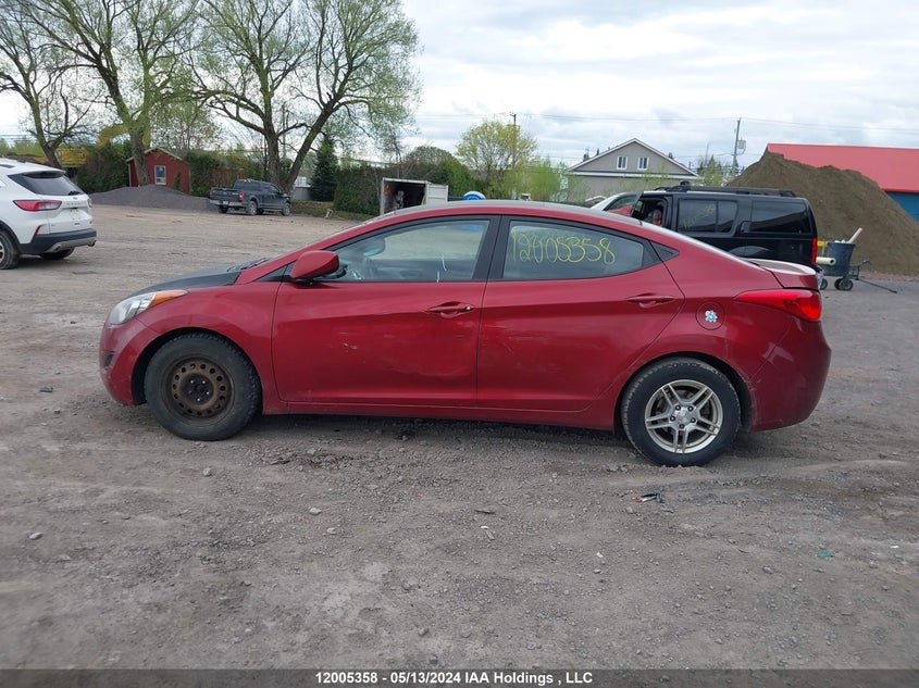 2013 Hyundai Elantra Gls/Limited VIN: 5NPDH4AE6DH221204 Lot: 12005358