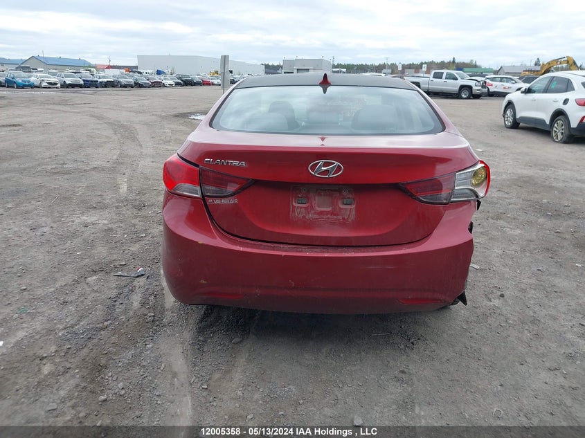 2013 Hyundai Elantra Gls/Limited VIN: 5NPDH4AE6DH221204 Lot: 12005358