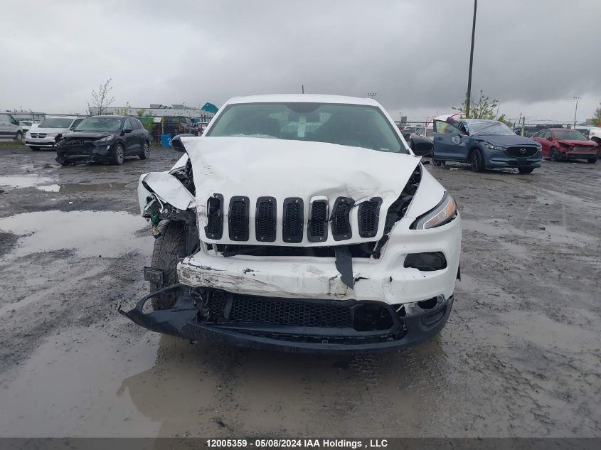 2016 Jeep Cherokee VIN: 1C4PJLAB3GW164573 Lot: 12005359