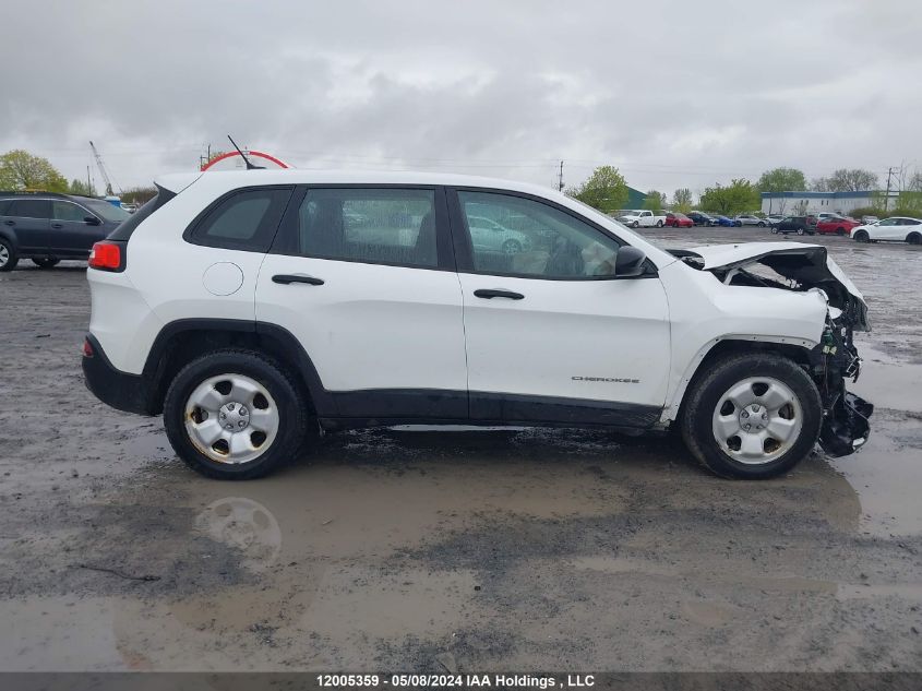 2016 Jeep Cherokee VIN: 1C4PJLAB3GW164573 Lot: 12005359