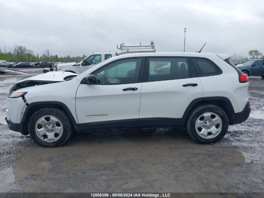 2016 Jeep Cherokee VIN: 1C4PJLAB3GW164573 Lot: 12005359
