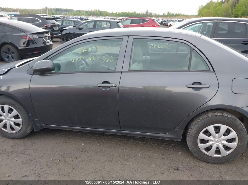 2011 Toyota Corolla VIN: 2T1BU4EE9BC663522 Lot: 12005361