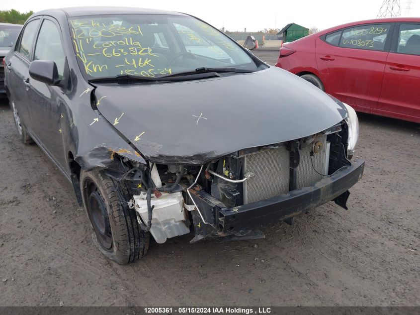 2011 Toyota Corolla VIN: 2T1BU4EE9BC663522 Lot: 12005361