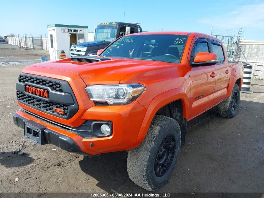 2017 Toyota Tacoma Trd Off Road VIN: 5TFCZ5AN2HX111808 Lot: 12005365