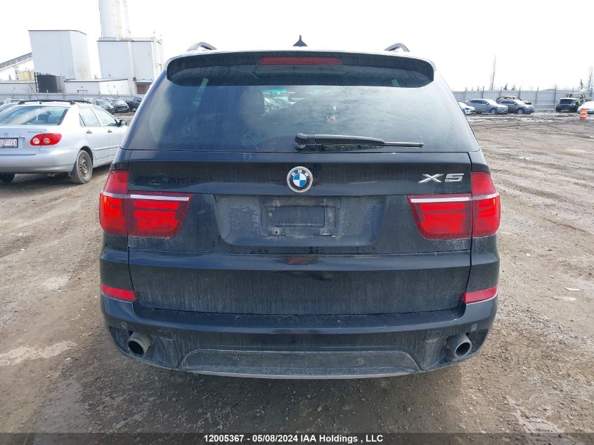 2011 BMW X5 VIN: 5UXZV4C55BL412437 Lot: 12005367