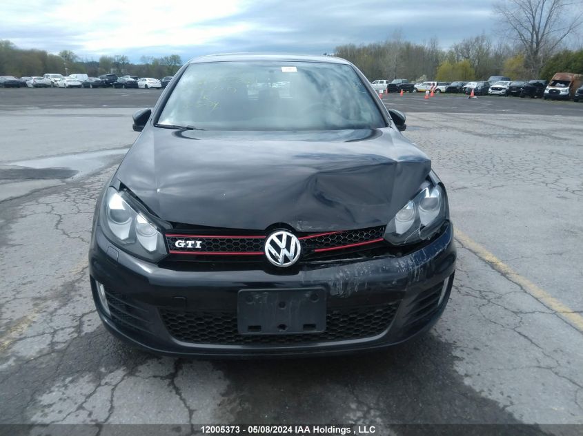 2010 Volkswagen Golf Gti VIN: WVWHV7AJ6AW285631 Lot: 12005373