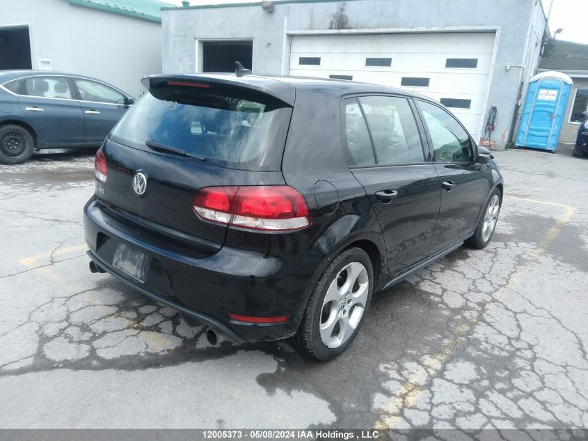 2010 Volkswagen Golf Gti VIN: WVWHV7AJ6AW285631 Lot: 12005373