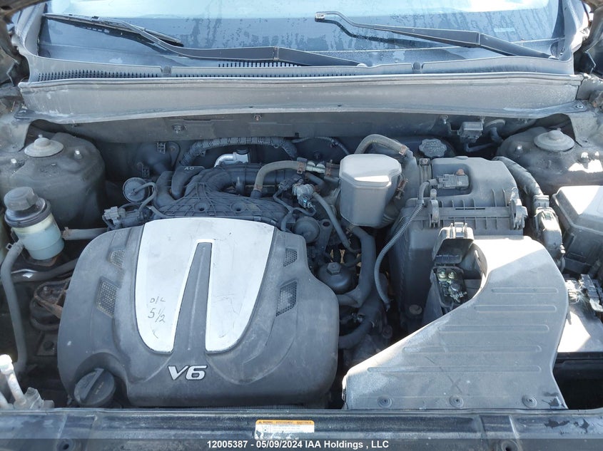 2010 Hyundai Santa Fe Se VIN: 5NMSHDAG9AH374015 Lot: 12005387