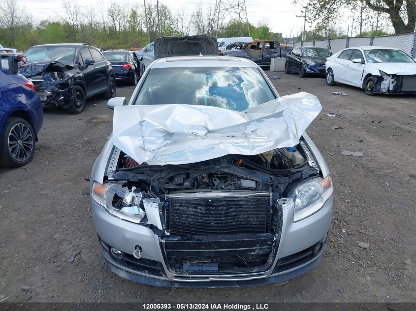 2007 Audi A4 VIN: WAUDF78E17A134414 Lot: 12005393