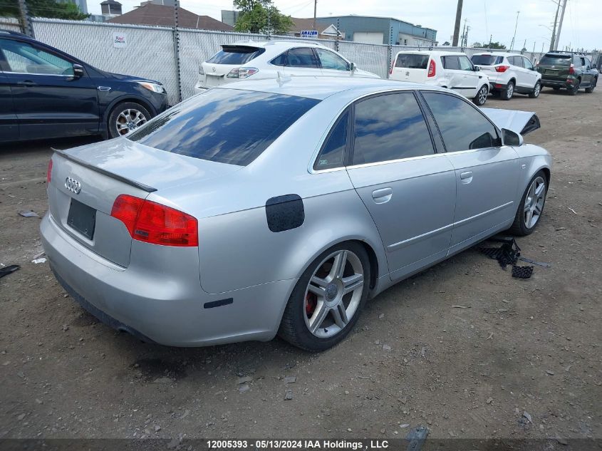 2007 Audi A4 VIN: WAUDF78E17A134414 Lot: 12005393