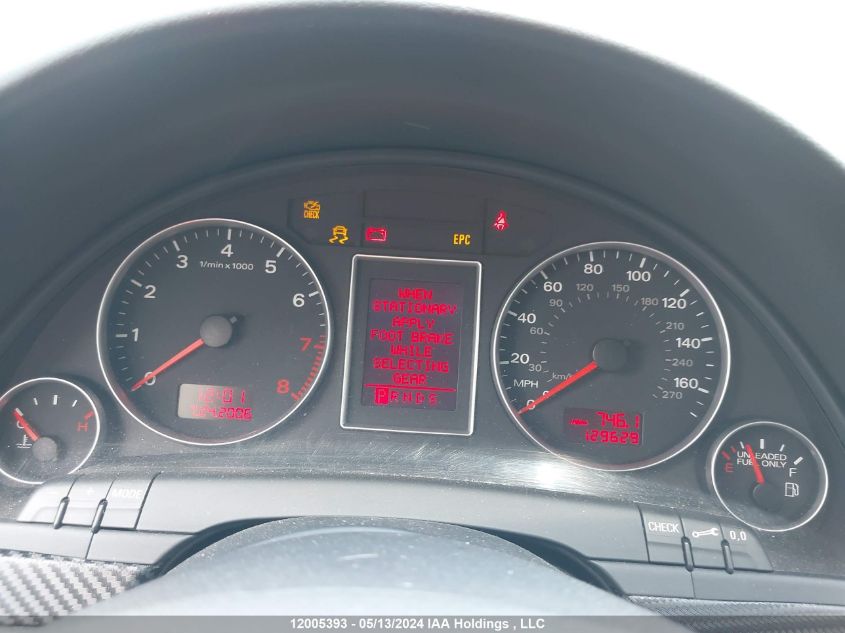 2007 Audi A4 VIN: WAUDF78E17A134414 Lot: 12005393