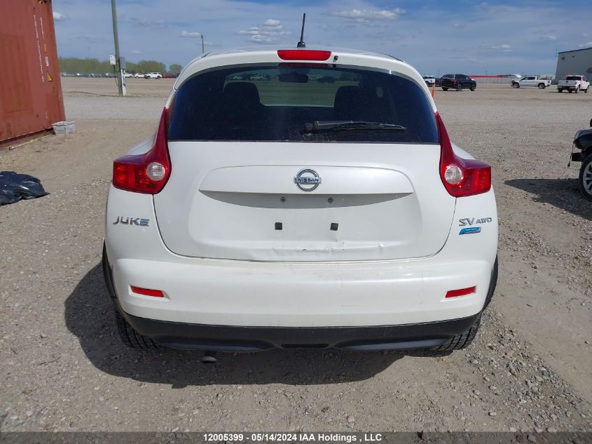 2014 Nissan Juke VIN: JN8AF5MV5ET483680 Lot: 12005399