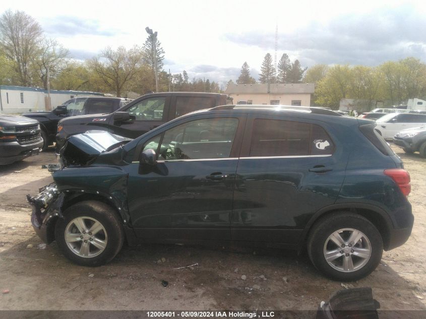 2019 Chevrolet Trax VIN: 3GNCJPSB9KL244003 Lot: 12005401