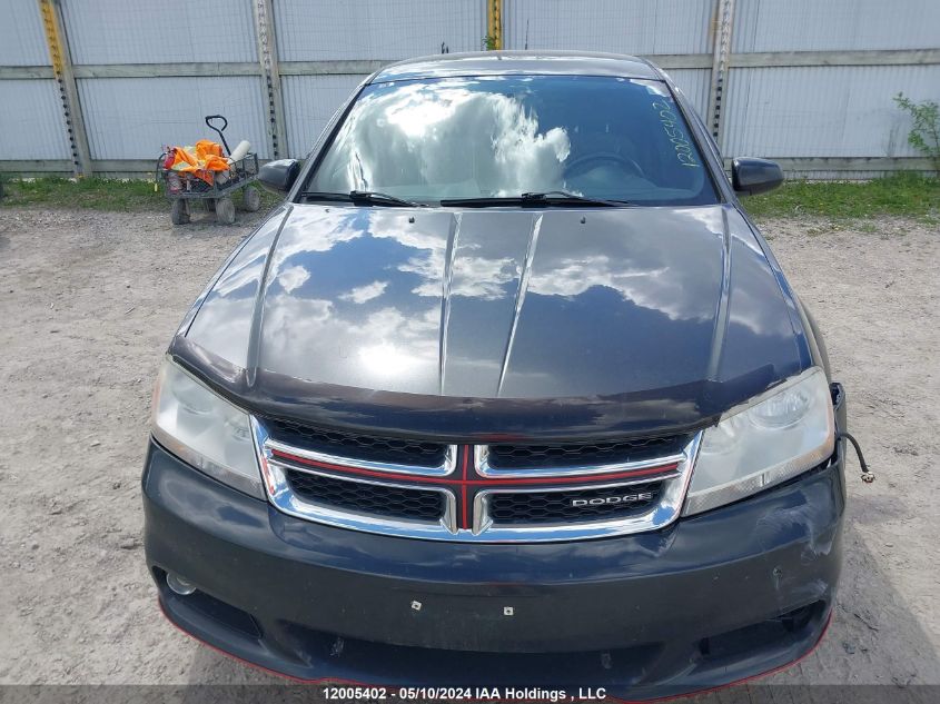 2011 Dodge Avenger Sxt VIN: 1B3BD1FG2BN507416 Lot: 12005402