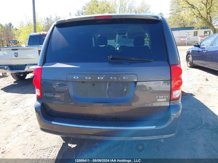 2018 Dodge Grand Caravan Crew VIN: 2C4RDGDG9JR179514 Lot: 12005411