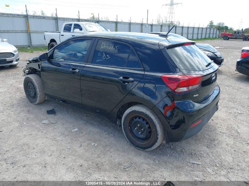 2022 Kia Rio 5-Door VIN: 3KPA25AD9NE489137 Lot: 12005415