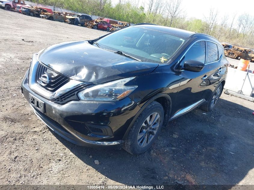 2018 Nissan Murano VIN: 5N1AZ2MG0JN133404 Lot: 12005416