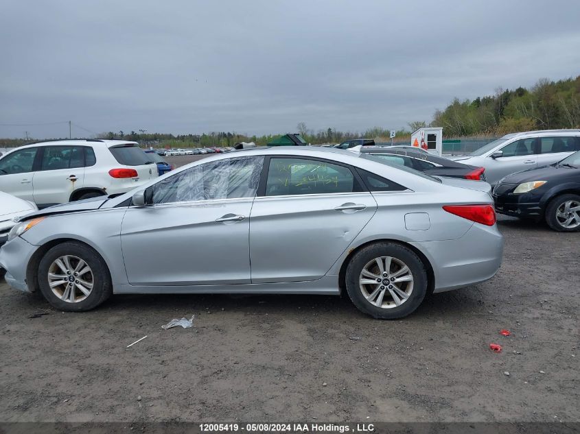 2012 Hyundai Sonata Gls VIN: 5NPEB4AC4CH334457 Lot: 12005419