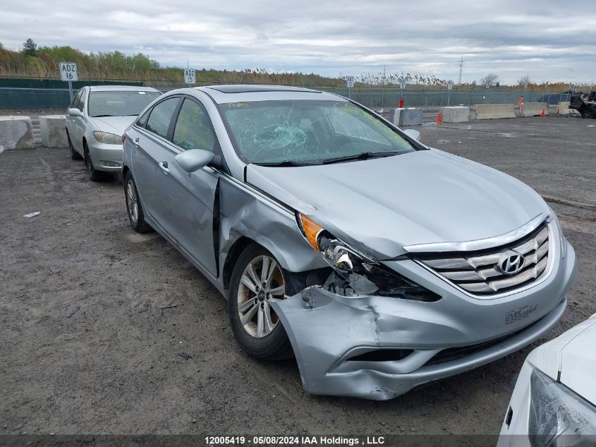 2012 Hyundai Sonata Gls VIN: 5NPEB4AC4CH334457 Lot: 12005419