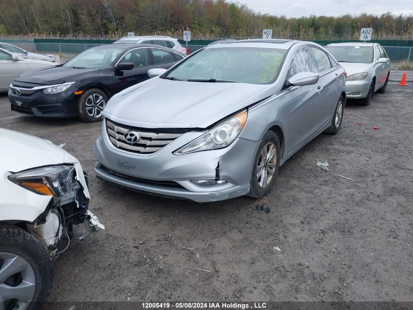 2012 Hyundai Sonata Gls VIN: 5NPEB4AC4CH334457 Lot: 12005419