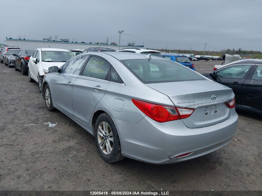 2012 Hyundai Sonata Gls VIN: 5NPEB4AC4CH334457 Lot: 12005419