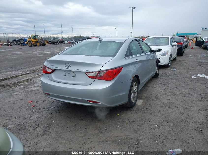 2012 Hyundai Sonata Gls VIN: 5NPEB4AC4CH334457 Lot: 12005419