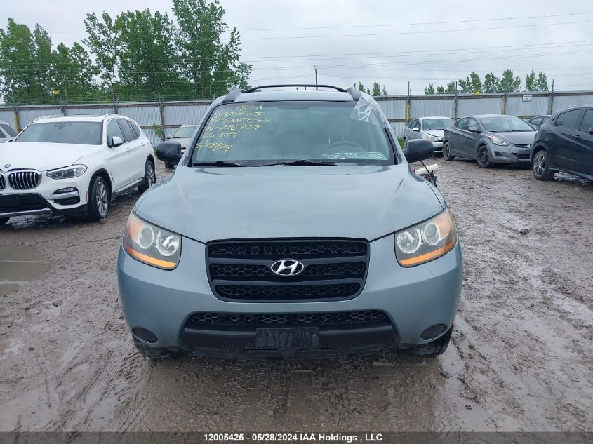 2009 Hyundai Santa Fe Gls VIN: 5NMSG73D39H236909 Lot: 12005425