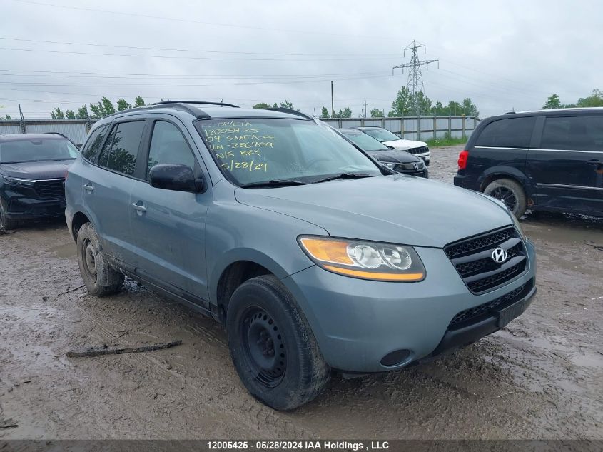 2009 Hyundai Santa Fe Gls VIN: 5NMSG73D39H236909 Lot: 12005425