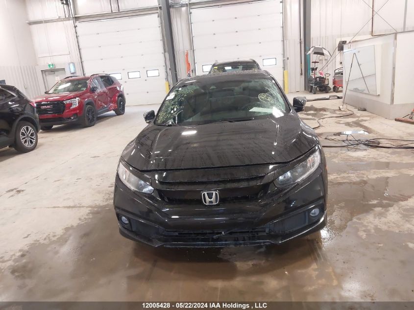 2020 Honda Civic Sedan VIN: 2HGFC2F8XLH013575 Lot: 12005428